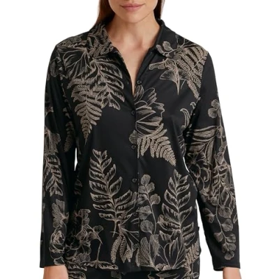 Abbildung von Calida Favourites Nachtwäsche Shirt, Damen, Größe: 44/46, Schwarz