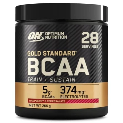 Abbildung von Gold Standard BCAA Himbeere &amp; Granatapfel 28 Portionen (266 Gramm)