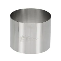 Abbildung von Patisse Zierring 7 x 5,5 cm aus Edelstahl silber