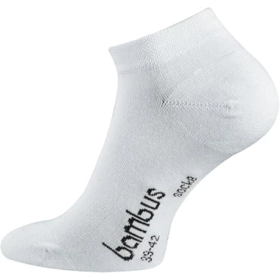 Abbildung von TippTexx 24 6 Paar seidige Bambus Socken, Geruchs Killer mit Anti Loch Garantie (as3, numeric, numeric_43, numeric_46, regular, Sneaker Weiß)