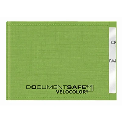 Abbildung von VELOFLEX 3271341 Document Safe Kartenhülle, Kreditkartenhülle, RFID/NFC Schutz, RFID Blocker, 90 x 63 mm, grün, 1 Stück