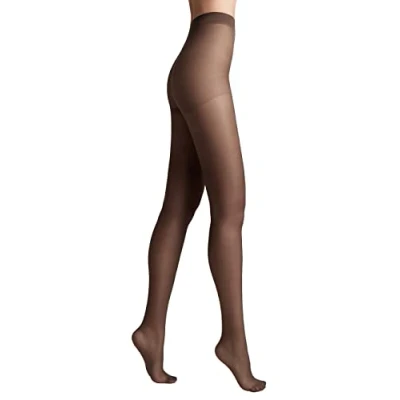 Abbildung von Conte elegant matte Damenstrumpfhose mit Seideneffekt NUANCE 40 DEN verstärkte Feinstrumpfhose Damen Strumpfhose extrem elastisch Farbe Shade Größe 4