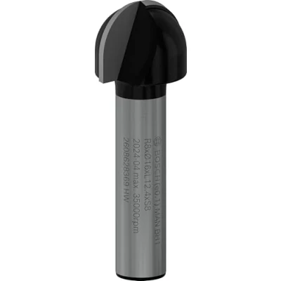 Abbildung von Bosch Hohlkehlfräser, 8 mm, R1 D 16 L 12,7 G 45 mm 2608628369 Schaft Ø (2608628369)