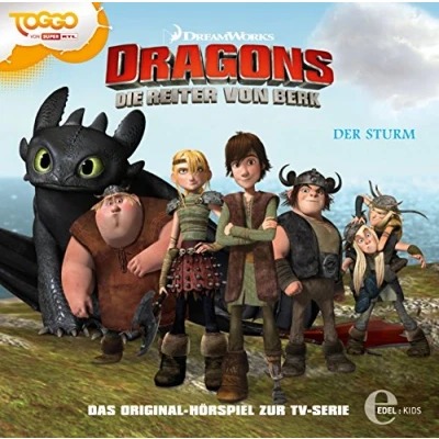 Abbildung von Dragons Die Reiter von Berk &quot;Der Sturm&quot;, Folge 2 Das Original Hörspiel zur TV Serie