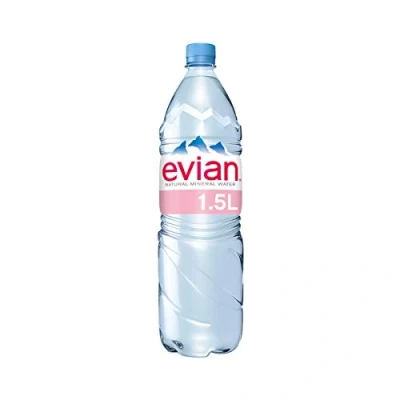 Abbildung von Evian Wasserflasche, 1,5 l, 8 Stück