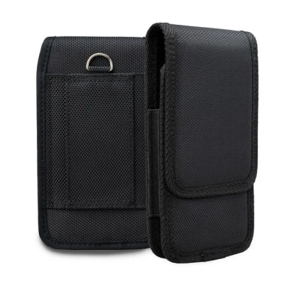 Abbildung von XiRRiX Gürteltasche Handy Handytasche Gürtel Hipbag vertikal universal, mit Gürtelschlaufe, ideal für die Arbeit!