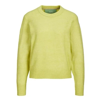Abbildung von JJXX Siline Diverse CREW NECK NOOS Strickpullover, Damen, Größe: XS, Limeade