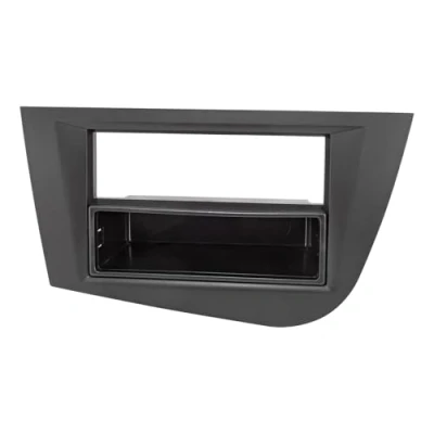 Abbildung von tomzz Audio 2449 011 Radioblende kompatibel mit Seat Leon 2 (1P) 2005 bis 2012 schwarz