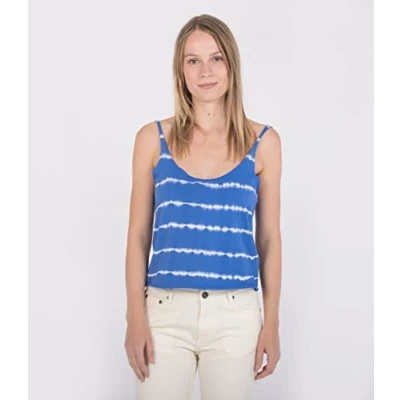 Abbildung von Hurley Damen W Oceancare Stripes Tank T Shirt, Sulphur, M