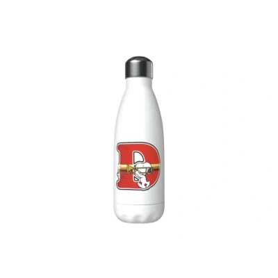 Abbildung von Snoopy Wasserflasche aus Edelstahl, luftdicht, Mehrfarbig, 550 ml, Weiß, offizielles Lizenzprodukt (CyP Brands)