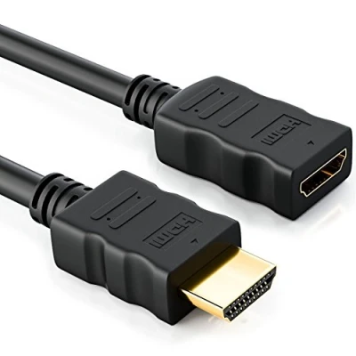 Abbildung von deleyCON High Speed HDMI Kabel Verlängerung 2m Buchse zu Stecker