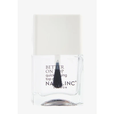 Abbildung von Nails Inc Better On Top QUICK DRYING Coat Nagellack Schnelltrocknend in 45 Sekunden Vegan &amp; Tierversuchsfrei Glänzender, Feuchtigkeitsspendender Perfekte Maniküre