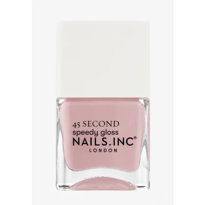 Abbildung von Nails Inc KINGS CROSS KEEPS COOL Quick Drying Nagellack Zartes Rosa Schnelltrocknend in 45 Sekunden Nagelstärkend mit Hexanal, Kalzium, Magnesium Cruelty Free Perfekte Maniküre