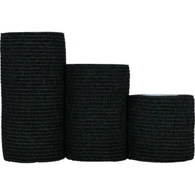 Abbildung von Kerbl EquiLastic selbsthaftende Bandage, 7.5 cm breit, schwarz