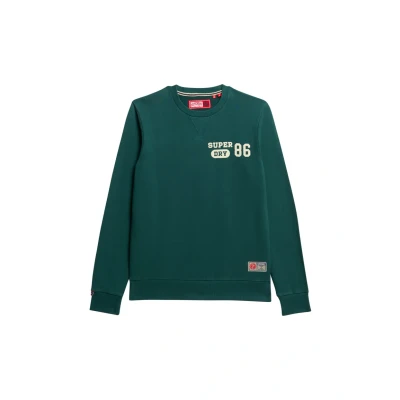 Abbildung von Superdry Athletic Sweatshirt, Herren, Größe: XL, Dark pine green