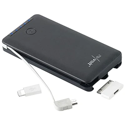 Abbildung von revolt Powerbank Universal: mit 5.200 mAh kompatibel iPad, iPhone, Handy &amp; USB Geräte (Universal Power Bank, Notfall Powerbank, Samsung Galaxy)