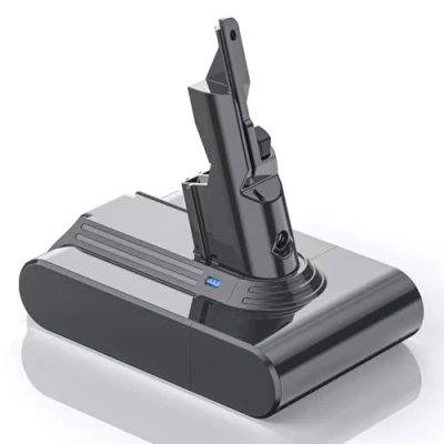 Abbildung von Akku für Dyson V7, LONGFIT 6500mah SV11 Li ion Ersatzakku V7 Motörhead Animal Trigger Cord Free HEPA Fluffy Staubsauger Original