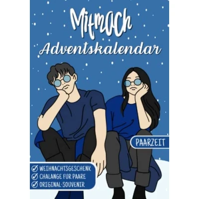 Abbildung von Mitmach Adventskalender für Paare: 24 Tage voller spannender Aufgaben Paare / Fragen, die Liebe und Nähe aufbauen Ideen romantische Datierung Inspirierende Zitate