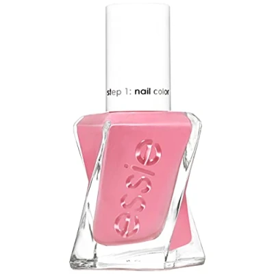 Abbildung von essie langanhaltender Nagellack mit glänzendem Finish, Maniküre ohne UV Licht, Gel Couture, Farbe: Nr. 150 haute to trot, Pink, 1 x 13,5 ml