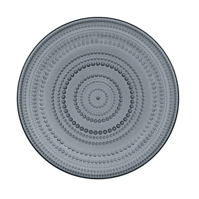 Abbildung von Iittala Platzteller Kastehelmi ø 31,5 cm Dunkelgrau