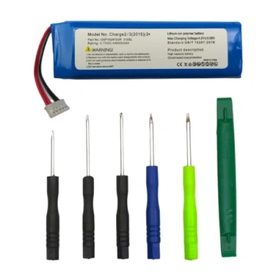Abbildung von Akku King kompatibel mit JBL GSP1029102R, GSP1029102 Li Polymer 6000mAh Version 2 für Charge Plus, 2+, 3 2015, 2015