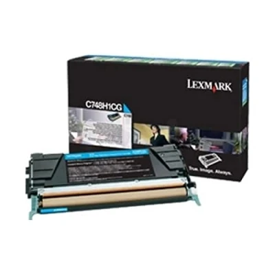 Abbildung von Lexmark C748H1CG Cyan Toner Hohe Kapazität