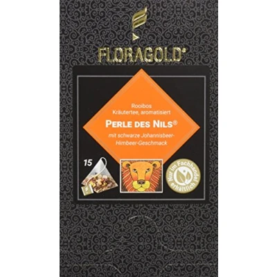 Abbildung von FLORAGOLD Pyramidenbeutel rotbuschtee Perle des Nils, 1er Pack (1 x 45 g)