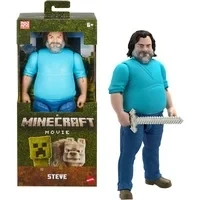 Abbildung von Minecraft Movie Große Steve Actionfigur, Spielfigur