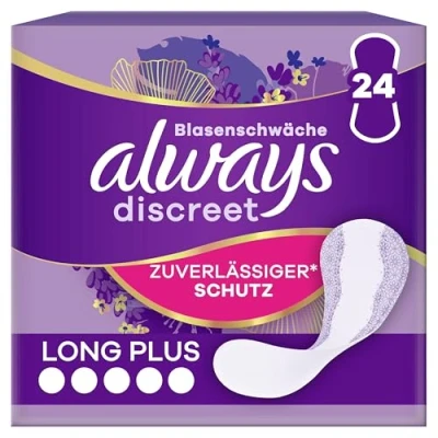 Abbildung von Always Discreet Inkontinenz Liner plus S 24 St