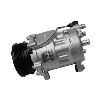 Abbildung von VALEO NEW ORIGINAL PART 699303 Kompressor SD6V121410/1454 12V PAG 46 R134a mit Kompressoröl VOLKSWAGEN: Lupo / 3L, Polo III Schrägheck