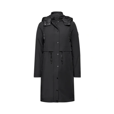 Abbildung von Cecil 2IN1 Trenchcoat, Damen, Größe: Small, Schwarz