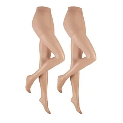 Abbildung von Hudson Lafina 15 2PACK Strumpfhose teint, Damen, Größe: 38 40, Teint