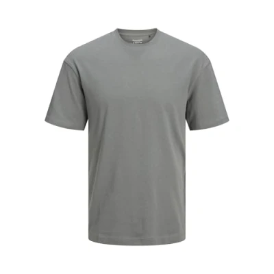Abbildung von Jack &amp; Jones SS O NECK NOOS Tshirt basic, Herren, Größe: Medium, Grey