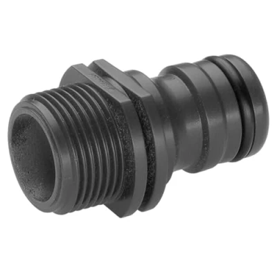 Abbildung von Gardena Profi System Gerätestück: Geräteadapter zum Anschluss von Bewässerungsgeräten an das System, 26,5 mm (G 3/4 Zoll) Außengewinde (2821 20)