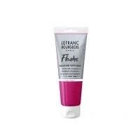 Abbildung von Lefranc Bourgeois 300607 Flashe Acrylfarbe &amp; Vinylfarbe, hochpigmentiert, elastisch, lichtecht, alterungsbeständig, matt, für den Innen Außenbereich, 80ml Tube Rotviolett