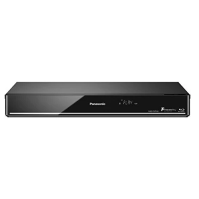Abbildung von Panasonic DMR PWT550EB Blu Ray Player und HDD Recorder mit Freeview Play, Schwarz