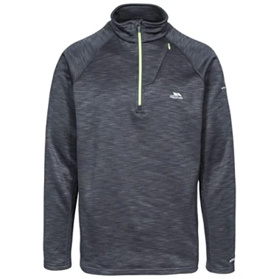 Abbildung von Trespass Collins, Black Marl, XL, Warmes Fleece 200g/m² für Herren, X Large, Schwarz