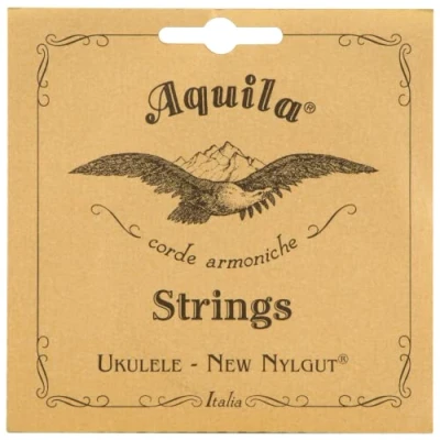 Abbildung von Aquila Nylgut AQ 21 Bariton Ukulelensaiten Low D 1 Set mit 4 Stück
