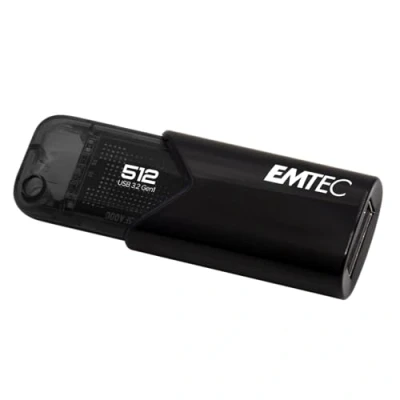 Abbildung von Emtec B110 Click Easy 3.2 512GB USB Type A Gen 2 (3.1 2) schwarz