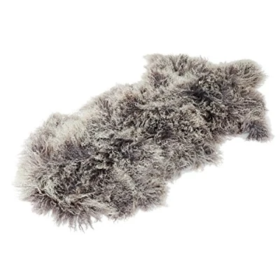 Abbildung von Reissner Lammfelle Naturform Tibetlammfell TP2 100x55cm Farbe grau/lila (Tops) JAY108
