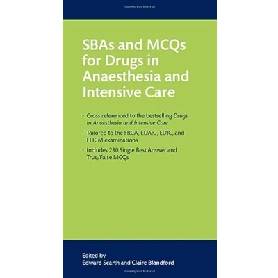 Abbildung von SBAs and MCQs for Drugs in Anaesthesia Intensive Care