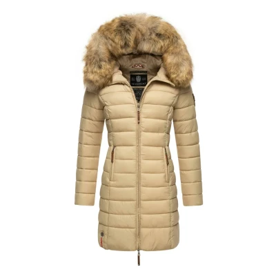 Abbildung von Marikoo Stepp Wintermantel, Damen, Größe: 36, Beige