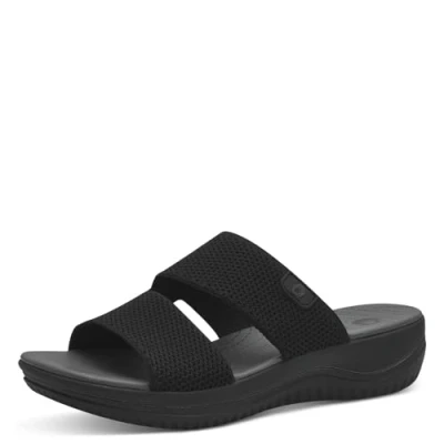 Abbildung von Jana Pantolette flach, Damen, Größe: 41, Black Schuhe