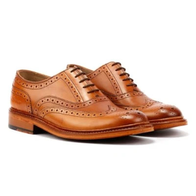 Abbildung von Ben Sherman Sugarman Brogue Leder Herren Braune Schnürschuhe EUR 45