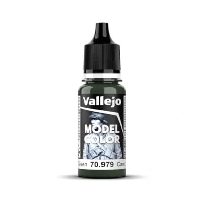 Abbildung von Vallejo, Model Color, Acrylfarbe, 17 ml German Cam dunkelgrün