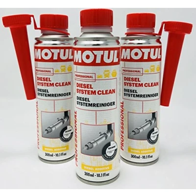 Abbildung von Motul 3 Dosen x Zusatzstoff Kraftstoff Professional Diesel System Clean 300 ml