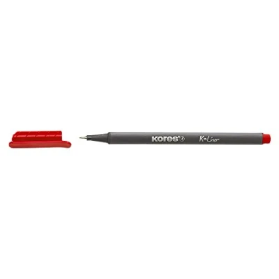 Abbildung von Kores FL28103 Fineliner, 0.4 mm, rot