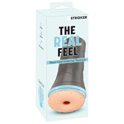 Abbildung von Masturbator „The Real Feel“, innen mit Stimulationsstruktur