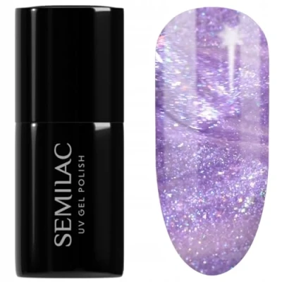 Abbildung von Semilac UV Nagellack Hybrid 499 Violet Vibes 7 ml