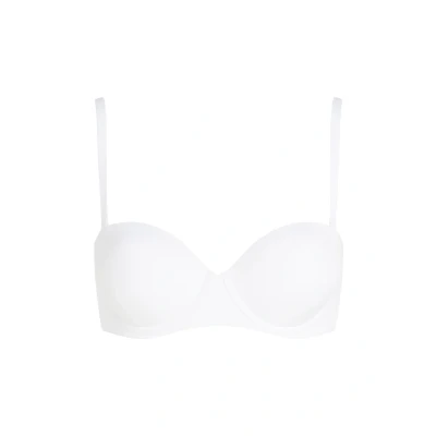Abbildung von Calvin Klein Underwear Strapless Perfectly FIT trägerloser/variabler BH, Damen, Größe: 85E, White